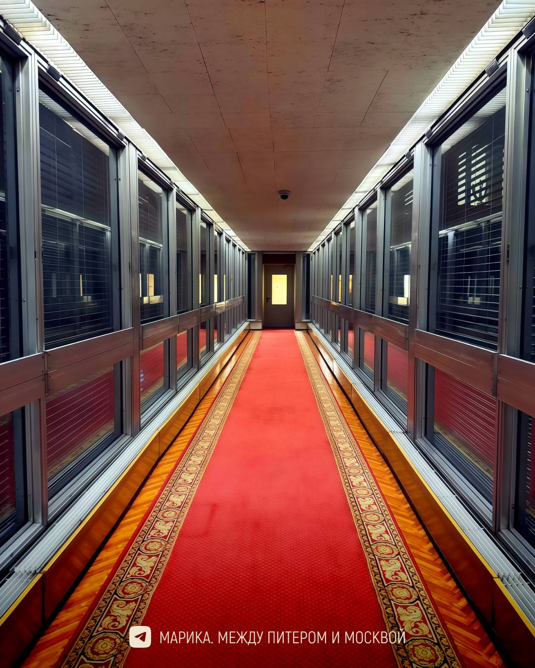 Красные дорожки Выцветшие пыльные местами плешивые как обитатели кабинетов Это не Каннская красная дорожка с бархатными ограждениями заточенная под изящные женские каблучки это устье рабочей реки вытоптанное чиновничьими преимущественно мужскими туфлями Госдума Совет Федерации министерства и конечно АП их негласно объединяла сеть красных дорожек ДНК административных зданий Трудоустройство Отдел кадров Топчешься у входа Проверяешь комплект документов дипломы трудовые фото 3 5 x 4 5 Строго по формату Фотографируешься на удостоверение Вы можете не улыбаться попросил меня штатный сотрудник Совета Федерации ответственный за то чтобы отбить у юного специалиста любое желание поступить на госслужбу Топчешься у зеркала Идёшь на оперативку Приёмная руководителя 34 шага У меня было ровно 34 шага до кабинета руководителя Топчешься в приёмной Свой кабинет Боже какое это счастье Кабинет как символ нового статуса Чайник на который кстати ещё получить разрешение нужно было у главной по этажу своё зеркало и конечно кусочек своего красного покрытия на полу Год два четыре десять лет Кто нибудь измерял госслужбу километрами пройденных красных дорожек Боюсь что нет Это было до эры фитнес браслетов Я набегала где то 10 000 км Это как из Москвы в Новосибирск обратно и снова в Новосибирск И вот после всего этого опять отдел кадров Бегунок Потом проставляешься Большим или маленьким коллективом зависит от степени токсичности от атмосферы здания частично от того на понижение или на повышение Когда они появились кто то постановил им лежать там вечно Они казались незыблемым фоном всех тайн Мадридского двора Сегодня я поняла что их время закончилось Не то чтобы совсем нет Они всё ещё лежат где то Но время закончилось Пришли новые молодые специалисты Им точно можно улыбаться на фото на удостоверении и пить с утра смузи на первом этаже современного правительственного Сити с демократичными нечитаемыми пространствами но они не смогут пробежать до Новосибирска и обратно по красной олдскульной дорожке Не смогут и не захотят ДНК изменилась 24 июля 2019 года Подписаться Марика Между Питером и Москвой