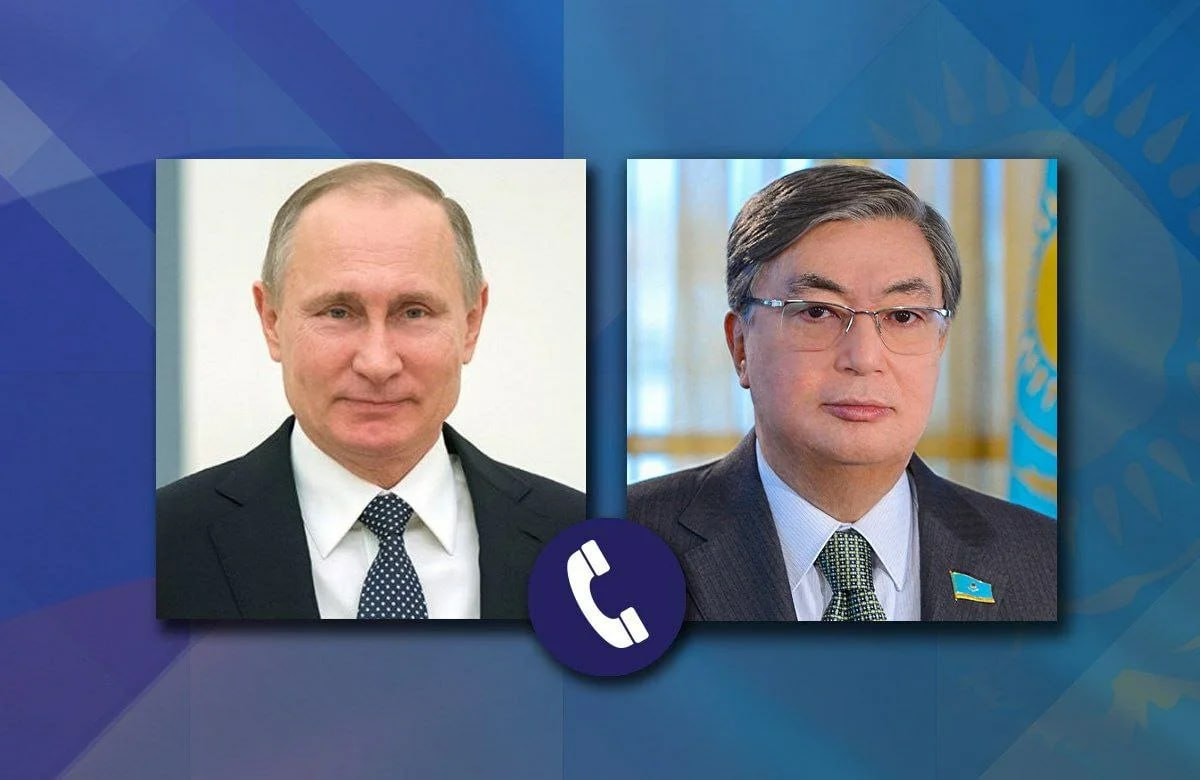 Путин и Токаев обсудили по телефону подготовку госвизита президента Казахстана в Россию и ситуацию в мире пресс служба Токаева jkinvest news jkinvest
