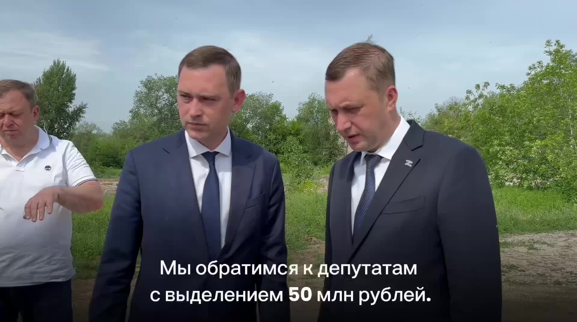 Начало благоустройства парков в селе Апанасенковском и селе Константиновка