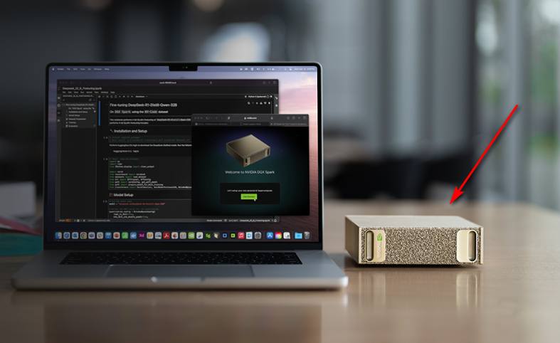 Nvidia выпускает первый персональный ИИ суперкомпьютер для стола С 15 октября Nvidia начнёт продавать DGX Spark первый компактный персональный ИИ суперкомпьютер который помещается на столе Он способен работать с огромными нейросетями ранее доступными только в дорогих дата центрах Устройство оснащено чипом Grace Blackwell GB10 128 ГБ памяти и до 4 ТБ SSD обеспечивая производительность до 1 петафлопа миллиона миллиардов операций в секунду передает The Verge Оно поддерживает модели с до 200 млрд параметров и питается от обычной розетки TMT Channel Подписаться