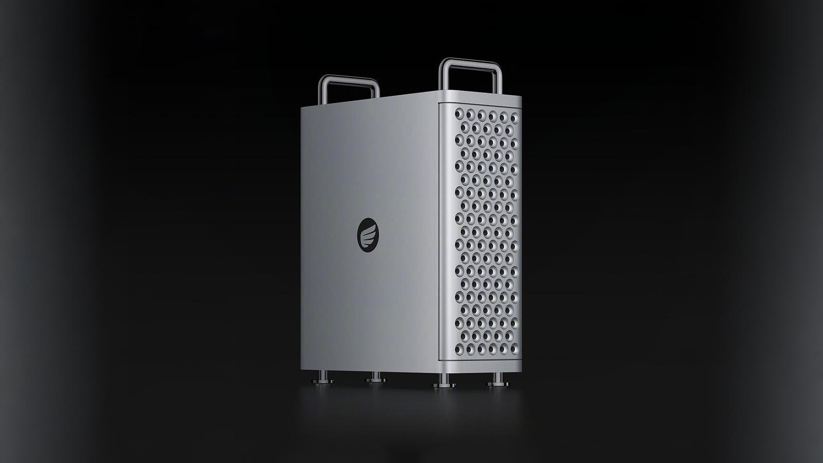Нет это не Mac Pro Это новый мини ПК от Orico Он работает на базе процессора Ryzen 8845HS имеет до 2 ТБ памяти кучу портов и цену в 35к рублей