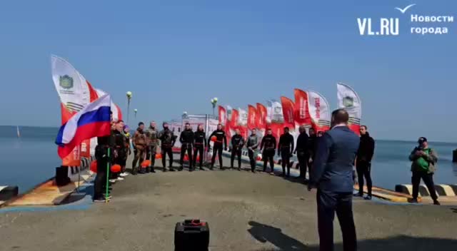 В Амурском заливе прошёл традиционный «Победный заплыв»