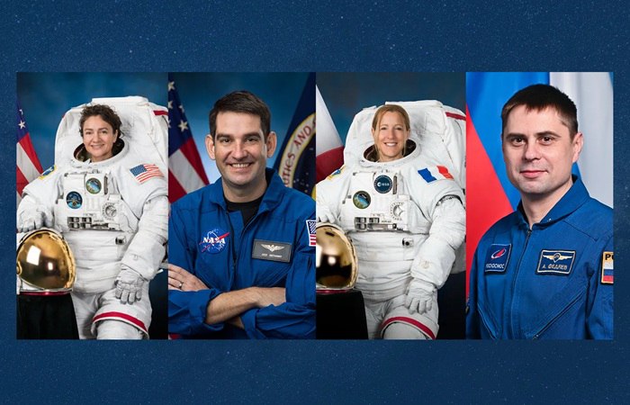 Запуск американского многоразового корабля Crew Dragon компании SpaceX с космонавтом Роскосмоса Андреем Федяевым в составе экипажа к МКС планируется не ранее 15 февраля сообщает NASA в субботу В состав длительной миссии Crew 12 вместе с Федяевым входят астронавты NASA Джек Хэтуэй командир и Джессика Меир а также астронавт Европейского космического агентства ESA из Франции Софи Адено Миссия проводится в рамках соглашения о перекрестных полетах между Роскосмосом и NASA Фото NASA астронавты Джессика Меир Джек Хэтэуэй Софи Адено Андрей Федяев слева направо interfaxonline