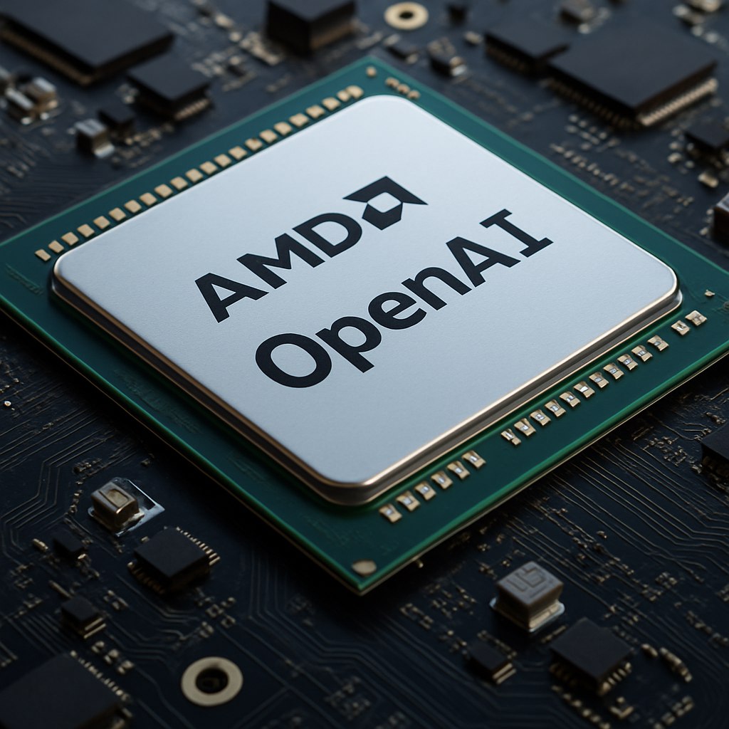 AMD заключила партнерство с OpenAI для создания процессоров на шесть гигабит для дата центров ИИ что бросает вызов доминированию Nvidia на рынке ИИ чипов Соглашение на пять лет направлено на укрепление инфраструктуры OpenAI для удовлетворения растущих вычислительных потребностей в приложениях ИИ таких как ChatGPT В рамках сотрудничества в 2026 году планируется развертывание процессоров AMD Instinct MI450 мощностью в один гигаватт Финансовые детали сделки не раскрыты но AMD ожидает десятки миллиардов долларов выручки Акции компании выросли на 24 в преддверии открытия торгов после объявления о партнерстве   Генеральный директор AMD Лиза Су отметила что это сотрудничество объединяет лучшие технологии обеих компаний для создания масштабируемых решений в области ИИ Напомним что в прошлом месяце OpenAI объявила о стратегическом партнерстве с Nvidia однако сделка с AMD может изменить расстановку сил на рынке полупроводников для ИИ PRO AI OFFICIAL