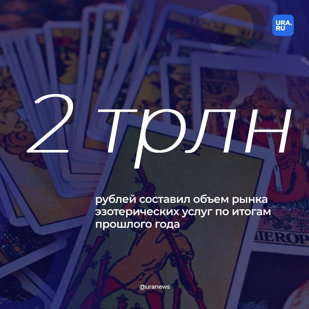 Гадалки и астрологи обогнали по популярности психологов в прошлом году. Согласно исследованию агентства Modifiers, которое есть в нашем распоряжении, рынок эзотерических услуг превысил рынок психологии в 20 раз и достиг двух трлн рублей. Ожидается, что в 2024 году его объем составит 2,4 трлн рублей.   В основном услуги психологов выглядят менее привлекательно, чем эзотерические практики, так как не предполагают быстрых и легких результатов, отмечает основательница открытого университета «Симург» Вания Маркович.  «К психологу предъявляются высокие требования: он должен быть эмоционально зрелым и задавать клиенту сложные вопросы, а не говорить то, что тот хочет услышать. Когда человек идет к тому же тарологу, он попадает в мир иллюзий и перекладывает ответственность на ритуалы. Психолог напротив, всегда возвращает человеку ответственность за его жизнь», — утверждает Маркович.  Только за ноябрь россияне потратили 130 млн рублей на карты Таро. Пик спроса произошел после того, как в Госдуме предложили запретить платные гадания.