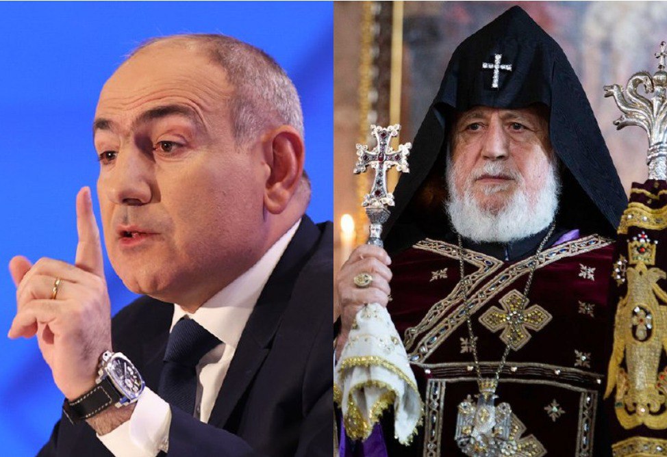 Пашинян: если Гарегин II имеет ребенка, он не может быть Католикосом Всех Армян Премьер-министр Армении Никол Пашинян заявил, что если выяснится, что Гарегин II действительно нарушил обет безбрачия и имеет ребенка, то он не может быть Католикосом Всех Армян, поскольку с момента возникновения рассматриваемого факта он не мог быть безбрачным иереем. «Я заявляю это со всем уважением к праву каждого на тайну личной и семейной жизни, но Католикос Всех Армян не может иметь такой личной жизни. Я поднимаю этот вопрос как последователь Армянской Апостольской церкви, поскольку вижу вопрос духовной безопасности, я говорю это также как премьер-министр РА, поскольку вижу вопрос государственной безопасности», - написал он в своем ФБ. Пашинян считает, что первопрестольный Святой Эчмиадзин должен занять позицию по этой ситуации, «после чего будет проведено дальнейшее прояснение вопроса».