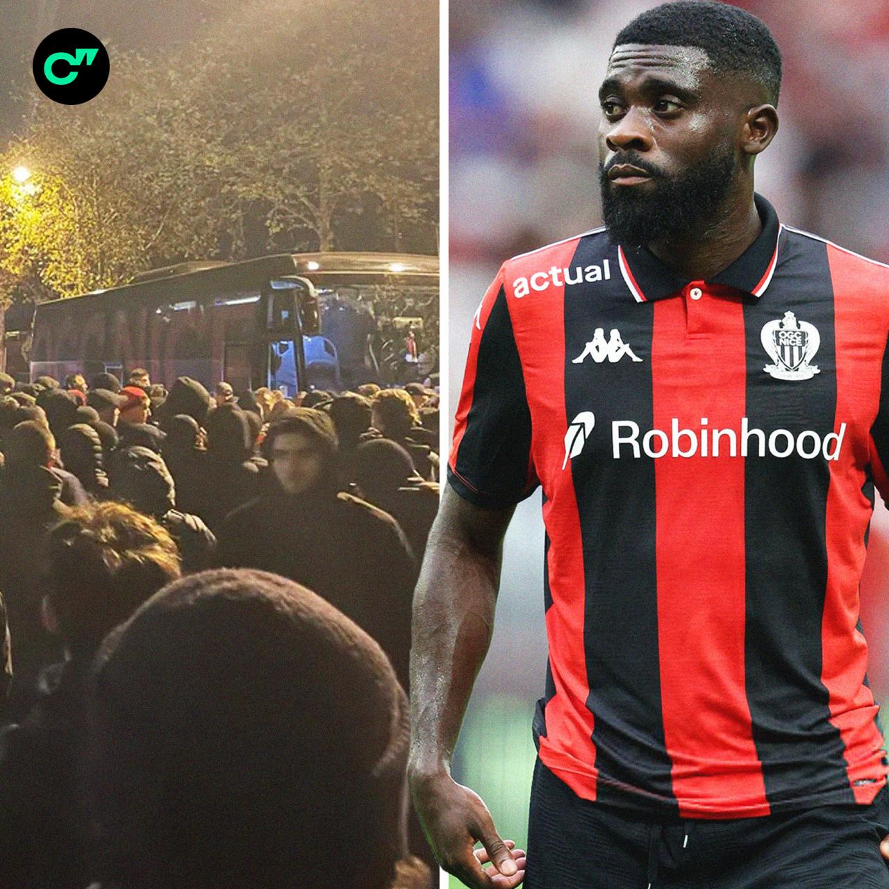 Фанаты Ниццы побили и оплевали Бога и Моффи после шестого поражения подряд лидер болельщиков зашел к футболистам в автобус когда те остановились около базы и потребовал от них выйти на улицу где их ждали 400 человек Сначала фанаты требовали уволить главного тренера затем начали нападать на игроков а после случившего заявили что Бога и Моффи больше не будут играть за клуб Все рекорды сезона в приложении ГОЛ