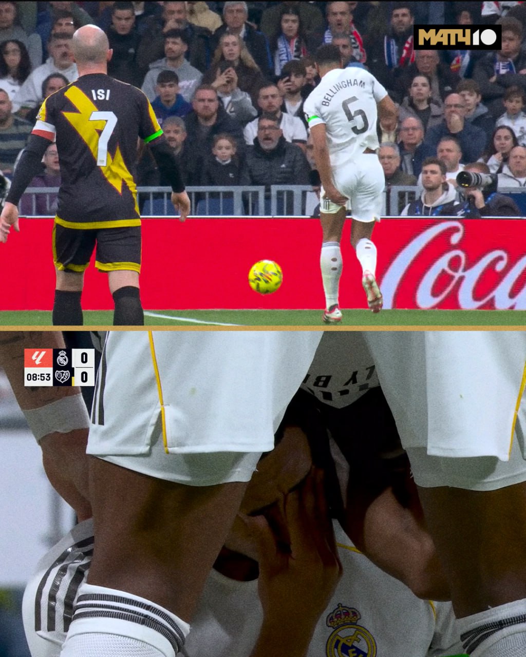 Потеря у Реала Беллингхэм травмировался и ушёл с поля на десятой минуте матча с Райо Вальекано Никакого контакта стандартная футбольная ситуация Дёрнул заднюю поверхность бедра Болельщики проводили под аплодисменты Нашлись и те кто свистел Позже Винисиус всех успокоил голом Интересно в Мадриде Подключайся к трансляции на Матч Футбол 2   matchtv ru channel futbol 2