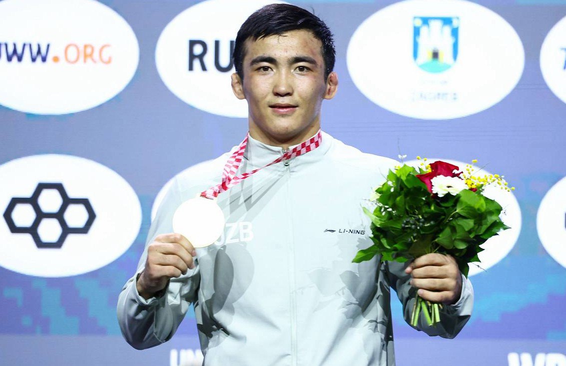 Узбекский борец Айтжан Халмаханов стал чемпионом турнира Zagreb Open   repost uz sport super sezon nachal Подписывайтесь на Repost