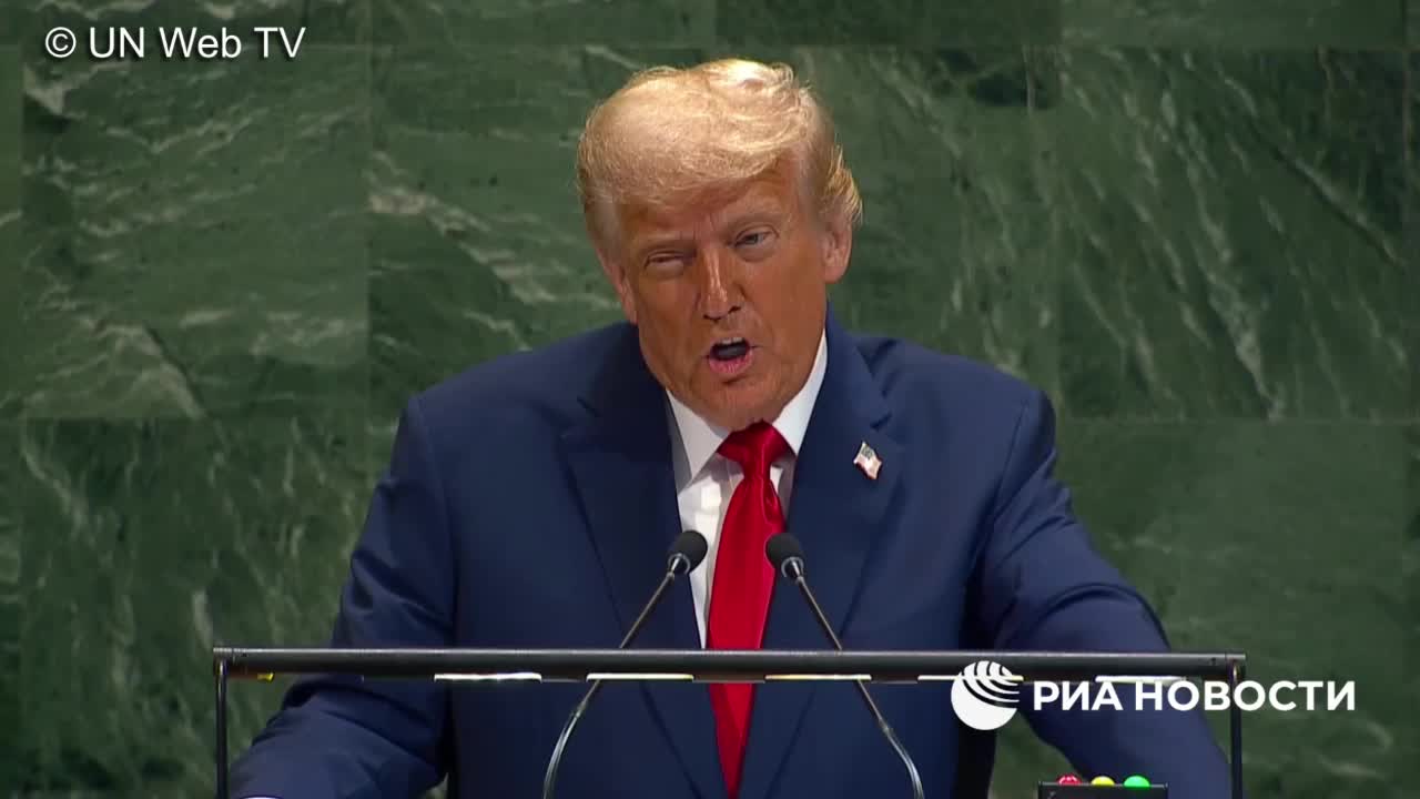 Трамп критикует ООН за бездействие на Генассамблее