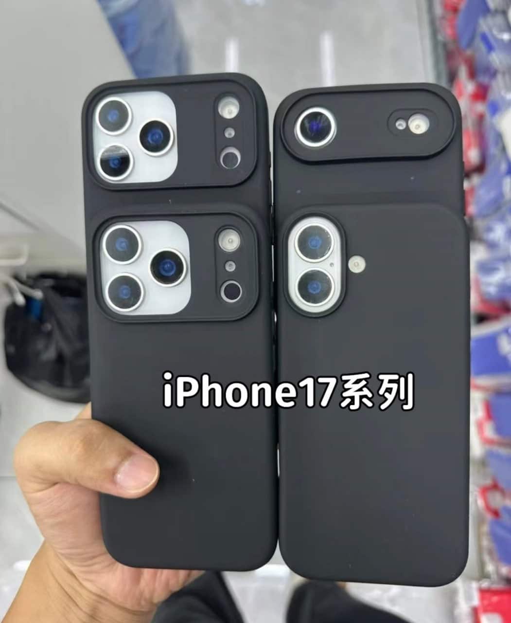 iPhone 17 Air, Pro и Max: впервые засветились все модели новой линейки На снимке представлены iPhone 17, iPhone 17 Air, iPhone 17 Pro и iPhone 17 Pro Max. Ожидается, что в серии впервые появится модель с приставкой Air — её корпус будет более тонким и легким, а дизайн будет отличаться от стандартного iPhone 17. При этом старшие модели, включая Pro Max, получат переработанный модуль камер и более чёткие контуры корпуса. По предварительным данным, Apple готовит визуально заметное обновление всей линейки. Источники ожидают, что внешний вид смартфонов будет отличаться не только от iPhone 16, но и от предыдущих поколений, в том числе за счёт изменения форм-фактора и пропорций дисплея. Полноценный анонс линейки iPhone 17 ожидается осенью 2025 года. Как обычно, Apple не комментирует утечки, однако макеты, опубликованные Majin Bu, нередко совпадали с финальным дизайном прошлых моделей.