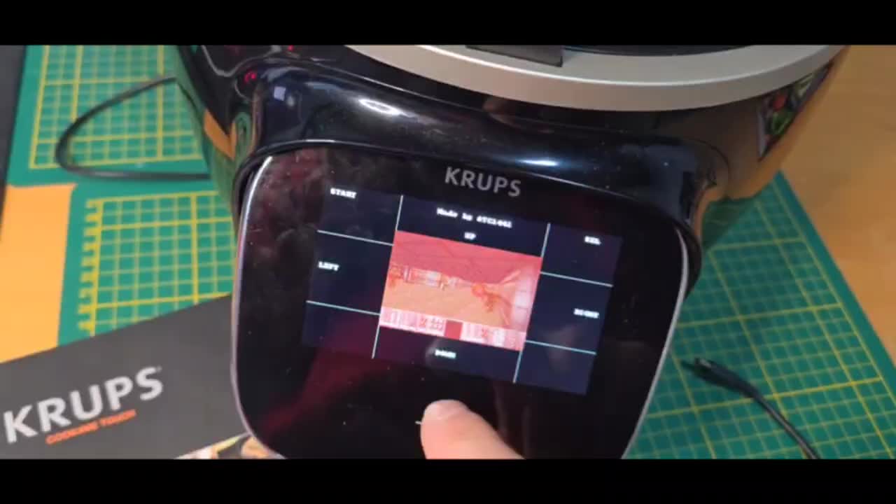 DOOM успешно запущен на мультиварках Krups Cook4Me и других моделях