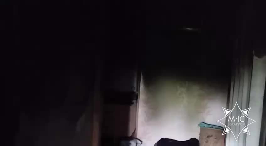 Спасатели МЧС ликвидировали пожар и помогли пенсионерке выбраться из погреба в Бресте и Копыле