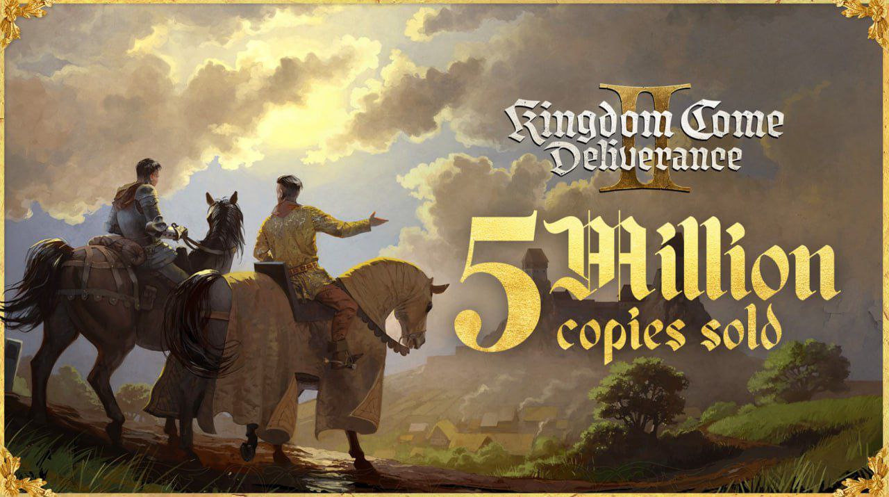 Лучшая RPG прошлого года Kingdom Come Deliverance II продалась уже тиражом 5 млн копий За год с релиза игроки Убили пьяными 5 4 млн врагов Сварили 70 млн зелий Съели 49 млн яблок Нашагали 667 млн миль по Богемии   meownauts