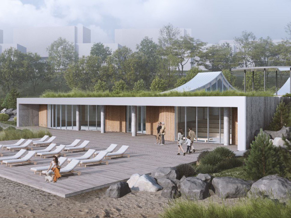 В микрорайоне Патрокл появится купальня с сауной и русской баней Ее представляют как проект ориентирующийся на возрождение традиций дореволюционного Владивостока когда купальные комплексы были важной частью городской жизни принадлежащая ДНС Групп и АНО Открывая море Владивостоку В пресс службе Корпорации развития Дальнего Востока сообщили что проект носит название Купальня в бухте Патрокл и будет представлять из себя общественно рекреационный комплекс как новая точка притяжения местных жителей и туристов Объект начнут строить в сентябре 2026 года и к четвертому кварталу 2027 планируют возвести сауну на 200 человек с умеренной температурой русскую баню на 50 80 человек для любителей температуры повыше и общее пространство для отдыха На это выделят 200 миллионов рублей Предполагается что это объект круглогодично привлекать людей к пляжу Патрокл так как сауной можно будет воспользоваться когда будет слишком холодно для купания Для дополнительного комфорта пешеходные дорожки оснастят подогревом от здания купальни к береговой линии Площадь здания составит около 1 5 тысячи квадратных метров и визуально в нем хотят отразить метафору символизирующую путь человека к воде а для единения с природой часть строения оснастят панорамными термостеклами для наблюдения за морем Фото Корпорация развития Дальнего Востока Подписаться