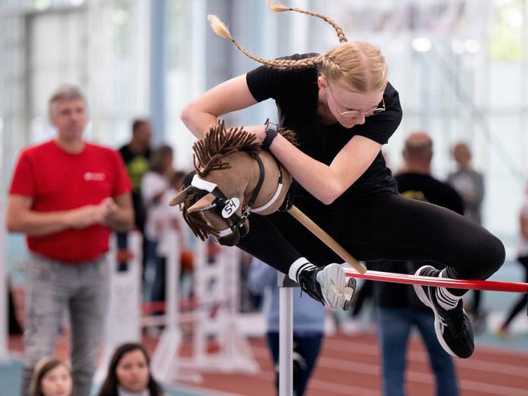 Хоббихорсинг снова в тренде из за символа года Красной Огненной лошади Товары для хоббихорсинга резко подскочили в продажах на 142 россияне скупают коней на палочке Число проданных загончиков для жеребцов также выросло на 124 veraafanasyeva