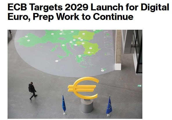 Европейский центральный банк продолжит закладывать основу для цифрового евро после того как текущий этап подготовки завершится в этом месяце наметив запуск через четыре года По словам источников знакомых с ситуацией на встрече во Флоренции Италия на этой неделе официальные лица примут решение о продолжении подготовительной работы Они планируют выпустить валюту в 2029 году при условии наличия соответствующей правовой базы jkinvest news jkinvest