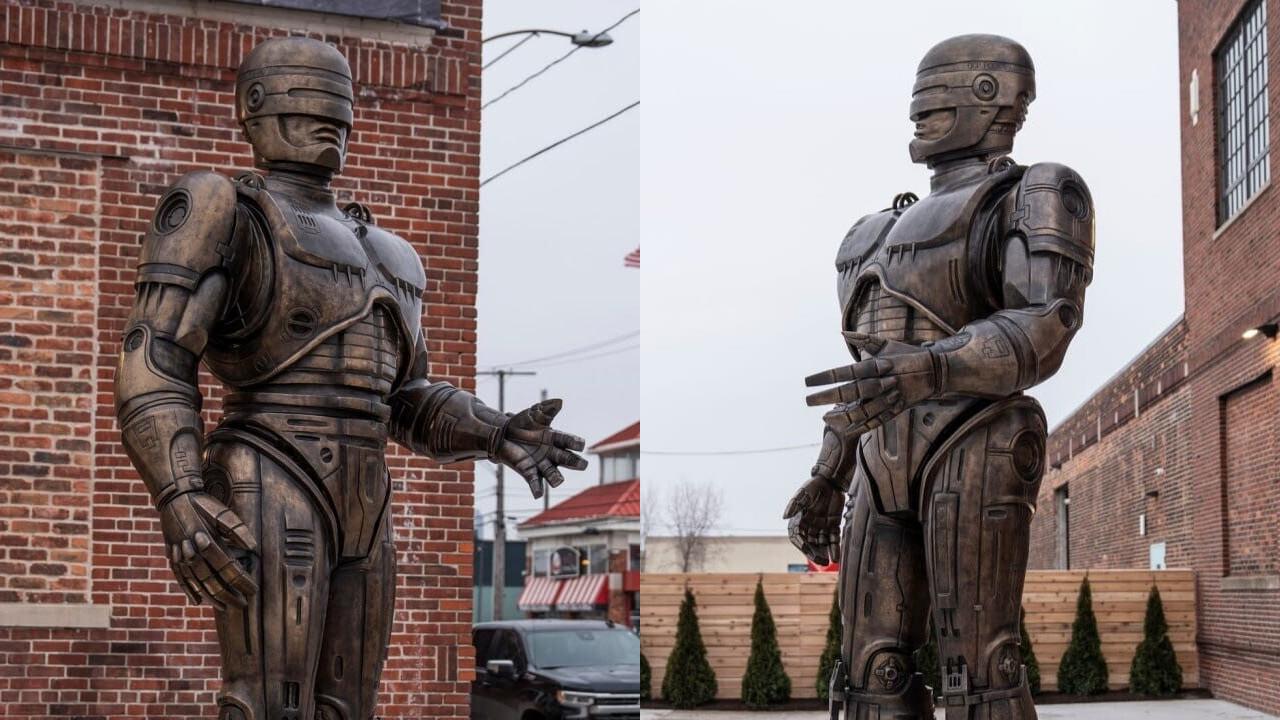Памятник полицейскому который умер а его всё равно заставили ходить на работу В Детройте установили бронзовый памятник Робокопу Его задумали ещё в 2010 году но идею постоянно откладывали так как Робокоп закреплял стереотип Детройта как опасного города Сейчас уровень преступности в городе снизился и власти поддержали идею статуи Героя увековечили монументом высотой 3 3 метра и весом 1600 кг Rozetked Подписаться
