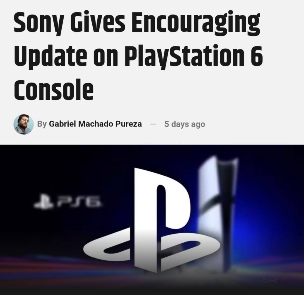 Sony PlayStation 6 может выйти уже в 2027 году. Глава Sony Interactive Хидеаки Нишино заявил, что шестая часть сейчас «главный приоритет компании». Подробности пока неизвестны, но уже намекнули на добавление «новых видов взаимодействия людей с играми». Картотека Все по полочкам