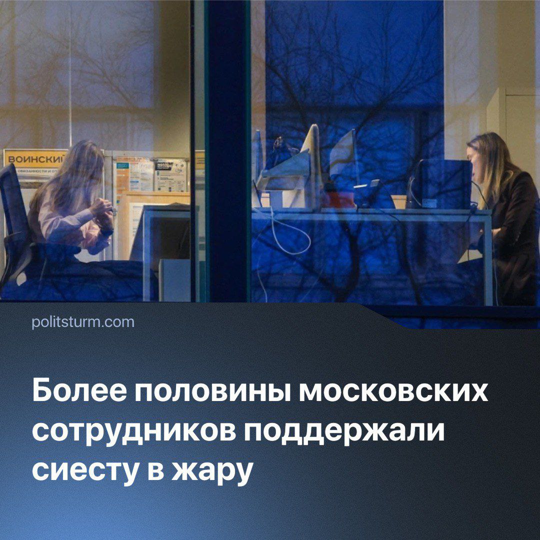 Согласно опросу SuperJob, лишь 24% работодателей Москвы и Подмосковья ввели щадящий режим работы из-за жары, следуя рекомендациям Роспотребнадзора. При этом почти половина 49% компаний проигнорировала эти рекомендации. Показательно, что о введении щадящего режима сообщили только 3% работников. 60% опрошенных считают, что введение послеобеденной "сиесты" было бы отличным решением. Большинство работников выступает за введение перерыва, что свидетельствует о реальной потребности в облегчении условий труда. Однако интересы предпринимателей требуют максимальной производительности, невзирая на тяжелые погодные условия.