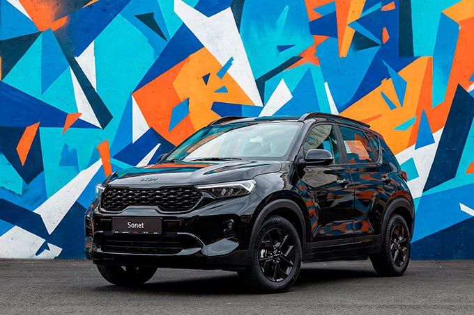 Kia Sonet Black Edition когда стиль говорит громче слов   repost uz teper black edition на правах рекламы