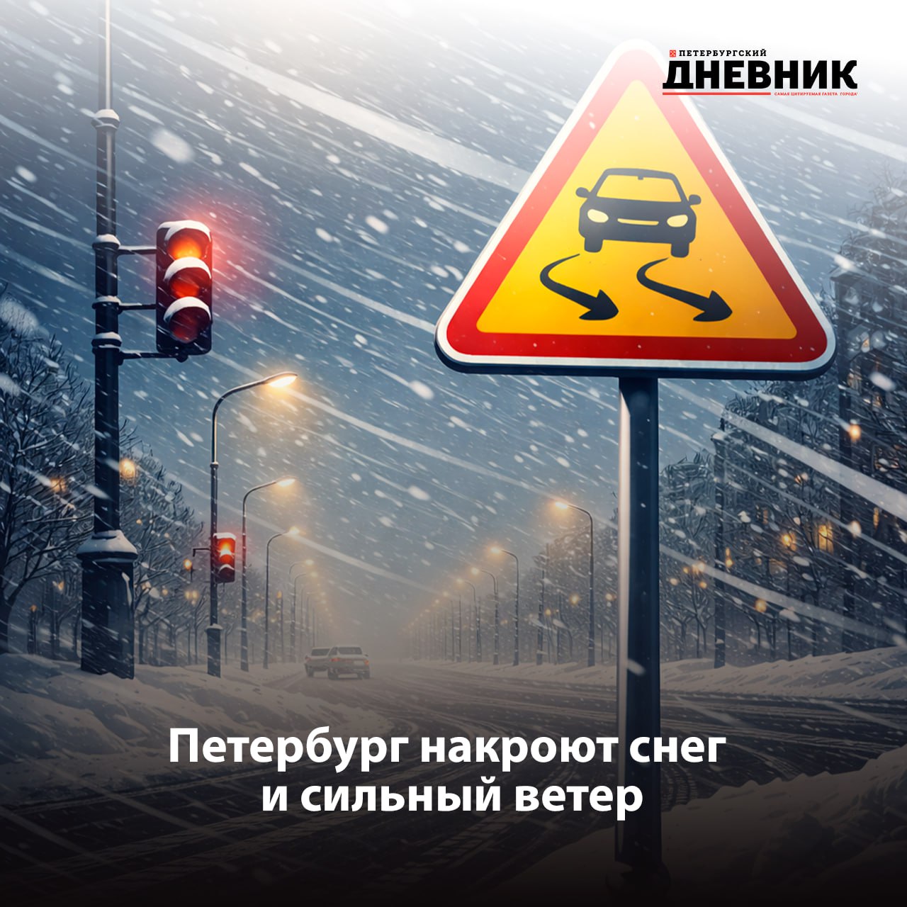 В Петербурге ожидаются сильный снег и порывистый ветер 22 февраля в Санкт Петербурге прогнозируются неблагоприятные погодные условия По данным РСЧС ожидаются сильный снег и порывы ветра до 17 м с особенно в прибрежных районах На дорогах возможна сложная обстановка Водителям и пешеходам рекомендуют соблюдать осторожность и учитывать погодные условия при планировании поездок Фото DALL E Подписаться на Петербургский дневник в МАХ
