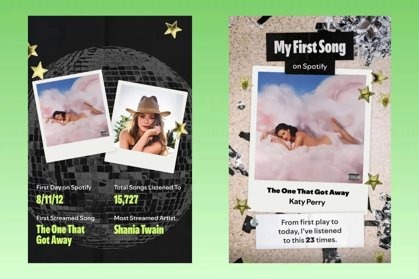 В Spotify теперь можно посмотреть статистику за всю историю использования сервиса Функция Spotify 20 Your Party of the Year s была запущена в честь 20 летия музыкального сервиса В статистике показывается первый прослушанный трек самый прослушиваемый артист общее число уникальных треков и плейлист из 120 ваших топ песен с количеством прослушиваний каждой Посмотреть статистику можно на сайте spotify com 20 The Verge новости iphonesru