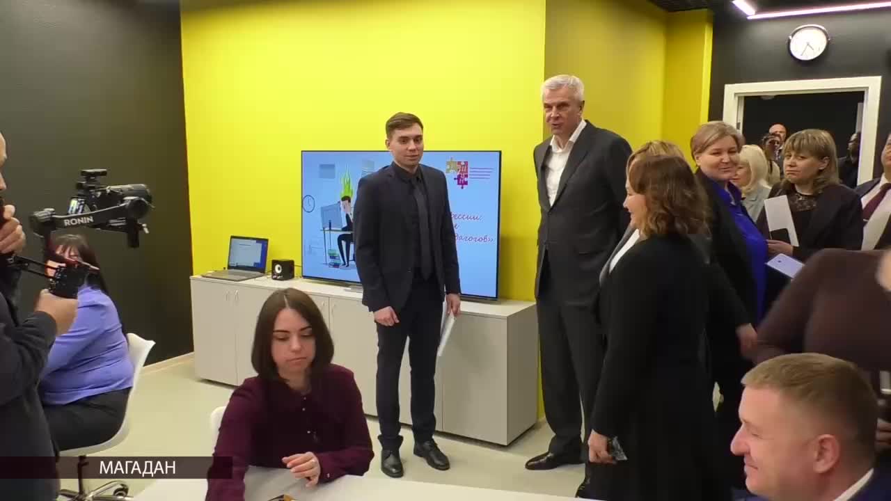 Открытие Центра опережающей профессиональной подготовки в Магадане