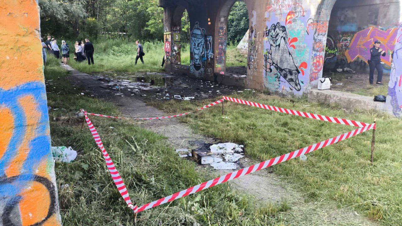 У подростков, пострадавших от взрыва около ДОБ, многочисленные ожоги У 14-летнего пострадали шея, голова и конечности 40% 1,2,3 степени . У 16-летнего все тоже самое, но 35%. Следком начал проверку.