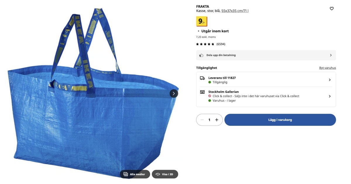 IKEA обновит легендарную синюю сумку Frakta Шведский ритейлер опроверг слухи о том что культовый баул навсегда исчезнет из ассортимента Ранее на сайте компании появилась информация о снятии модели с производства что вызвало волну обсуждений в соцсетях В IKEA заявили что вместо закрытия линейки выпустят обновленную версию знаменитого шоппера Представитель бренда Йоаким Боргудд отдельно успокоил сообщество любителей конного спорта которые массово используют Frakta для переноски сена Можете быть спокойны даже если вы владелец лошади   Синяя сумка остается одним из самых узнаваемых и продаваемых товаров компании в мире settersmedia news