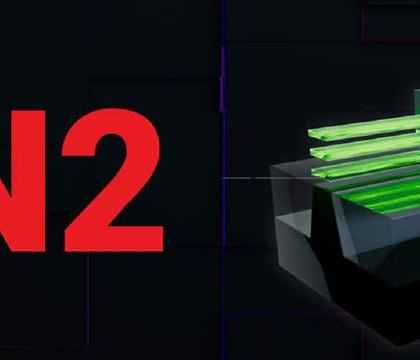 TSMC начала массовый выпуск чипов по 2 нм техпроцессу N2 Компания TSMC без выпуска отдельного пресс релиза обновила страницу о техпроцессе класса 2 нм указав что N2 уже вышел на массовое производство Это первая для TSMC технология с GAA транзисторами N2 рассчитан на прирост производительности до 15