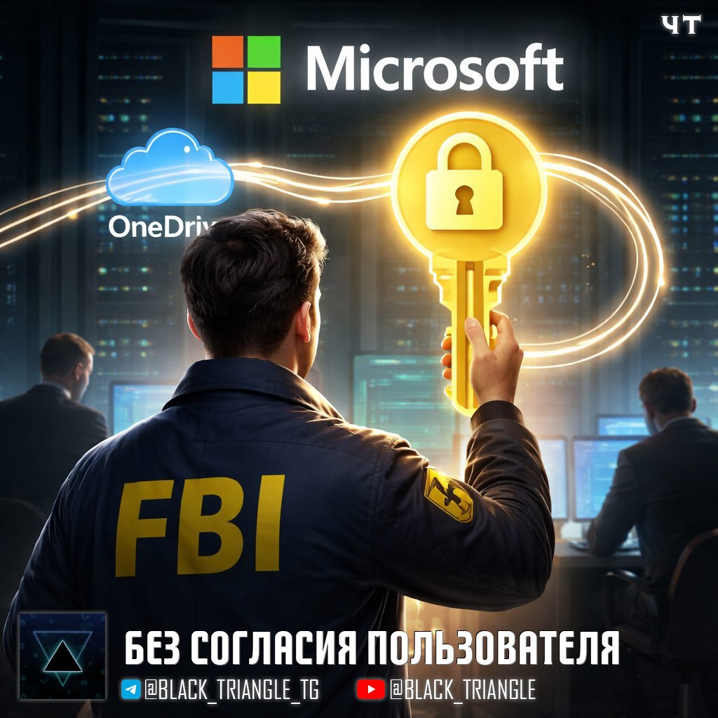 Microsoft официально передала ФБР ключи для расшифровки данных BitLocker Начиная с Windows 11 24H2 Microsoft автоматически включает шифрование BitLocker на всех совместимых устройствах При входе через учётную запись Microsoft ключ шифрования автоматически загружается в облако OneDrive без согласия пользователя Получить этот ключ можно на странице aka ms recoverykey и точно так же теперь его может получить любое правительственное ведомство ряда стран Интересно что ещё в 2024 году Microsoft официально заявляла Мы никогда не передавали ключи шифрования клиентов правоохранительным органам Теперь судя по всему политика изменилась   мMм Soft Gear Links