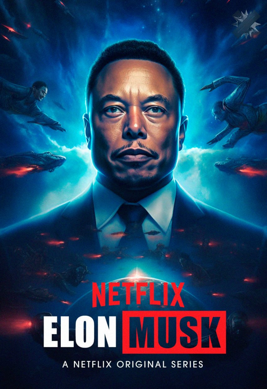 Илон Маск попросил Netflix снять про себя сериал в котором главную роль сыграет чернокожий Предприниматель отреагировал на пародийную картинку из соцсети X где его изобразили в стиле типичного шоу Netflix с инопланетянами Идея Маску зашла Он написал Пожалуйста сделайте это реальностью это было бы круто глянул бы что они там курят НМШ