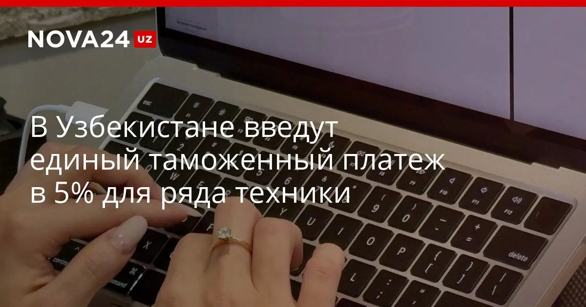 В Узбекистане введут единый таможенный платеж в 5 для ряда техники Власти запустят систему бондовых складов для электронной коммерции nova24 uz 327172 YouTube Instagram Telegram