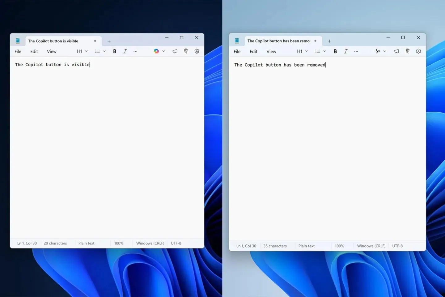 Microsoft начала удалять кнопки Copilot из приложений Windows 11 Кнопки для вызова ИИ исчезли из Блокнота Ножниц и Фото Ранее Microsoft пообещала сократить количество интеграций Copilot в системе The Verge новости iphonesru