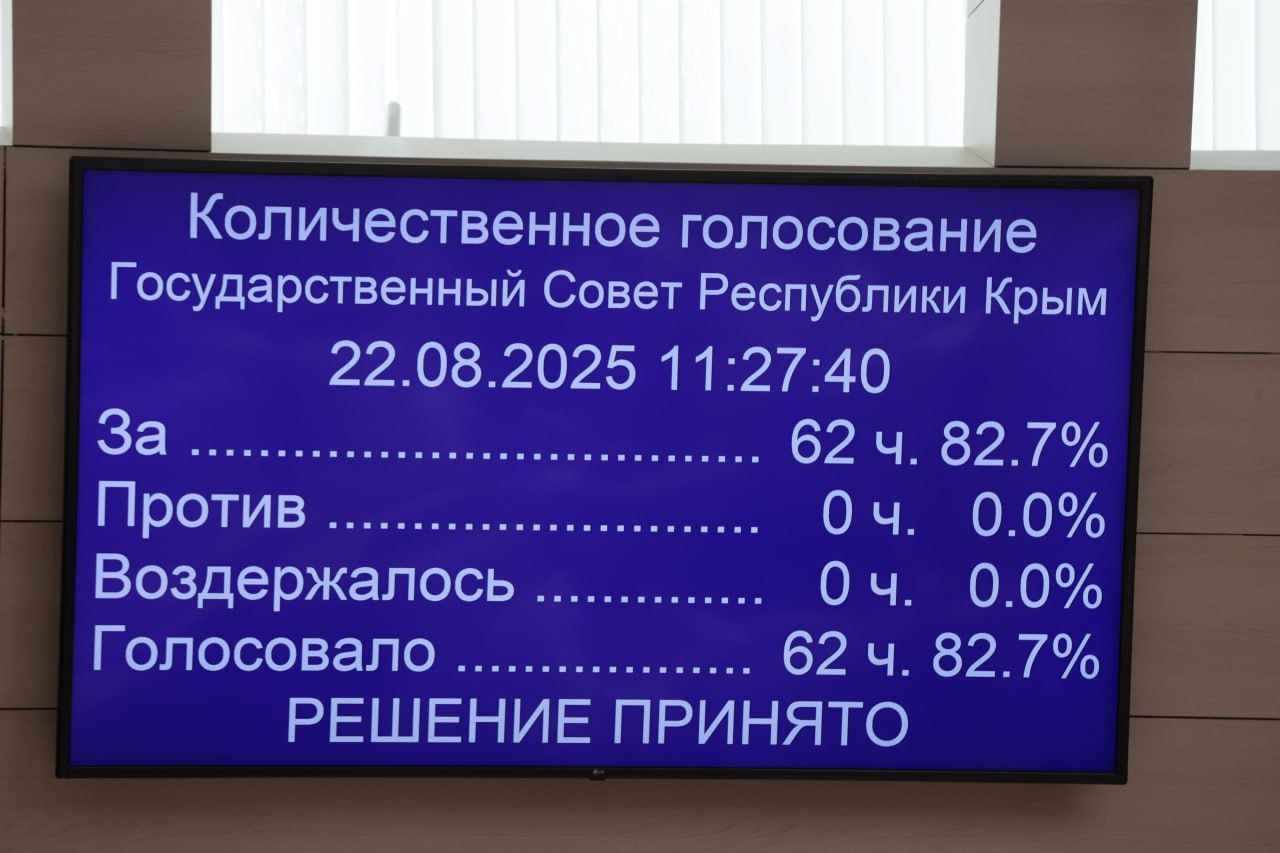 В Крыму приняли закон о проведении эксперимента по предоставлению услуг гостевых домов Госсовет РК в двух чтениях принял закон О проведении эксперимента по предоставлению услуг гостевых домов Закон вступает в силу 1 сентября 2025 года С этого момента все гостевые дома должны будут войти в единый реестр объектов классификации в сфере туристской индустрии Каждому гостевому дому присвоят уникальный номер без которого с 1 января 2026 года размещать объявления в интернете станет запрещено Министр курортов и туризма Сергей Ганзий назвал принятый закон историческим Республиканский закон позволит гармонично интегрировать в правовое поле и включить в единый реестр объектов классификации в сфере туристской деятельности значительное количество крымских гостевых домов соответствующих вышеуказанным требованиям обеспечит качество и безопасность предоставляемых услуг расширит номерной фонд республики будет способствовать увеличению налоговых поступлений и легализации труда отметил он Минтуризма Крыма ВЕСТИ КРЫМ