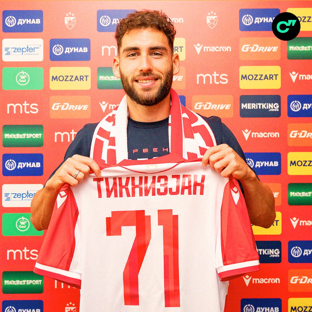 Наир Тикнизян может перейти в Порту или Ланс защитник впечатлил скаутов португальского клуба Иван Карпов 26 летний армянский футболист летом перебрался в Црвену Звезду и уже спустя 88 дней получил гражданство Сербии Смотрите статистику Тикнизяна приложении ГОЛ