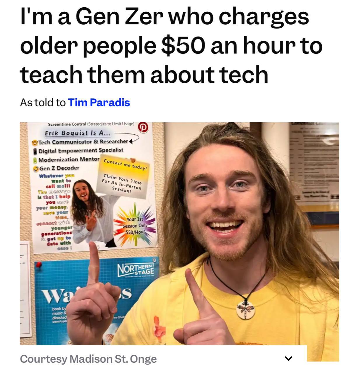 Успешный бизнес на обучении пенсионеров Молодой человек зарабатывает 200 тысяч рублей в месяц обучая пенсионеров компьютерной грамотности Он берет 50 долларов за час и обучает навыкам онлайн покупок социальной сети и безопасности от мошенников Спрос растет и его занятость уже составляет 12 часов в неделю Бизнес Подписаться