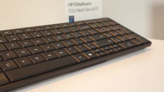 HP представляет EliteBoard G1a: ПК в формате клавиатуры на CES 2026