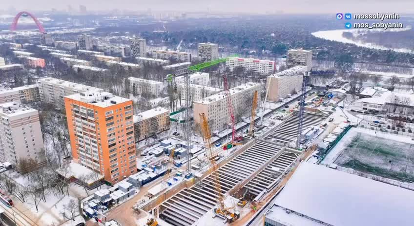 Старт строительства тоннеля на Рублево Архангельской линии метро в Москве