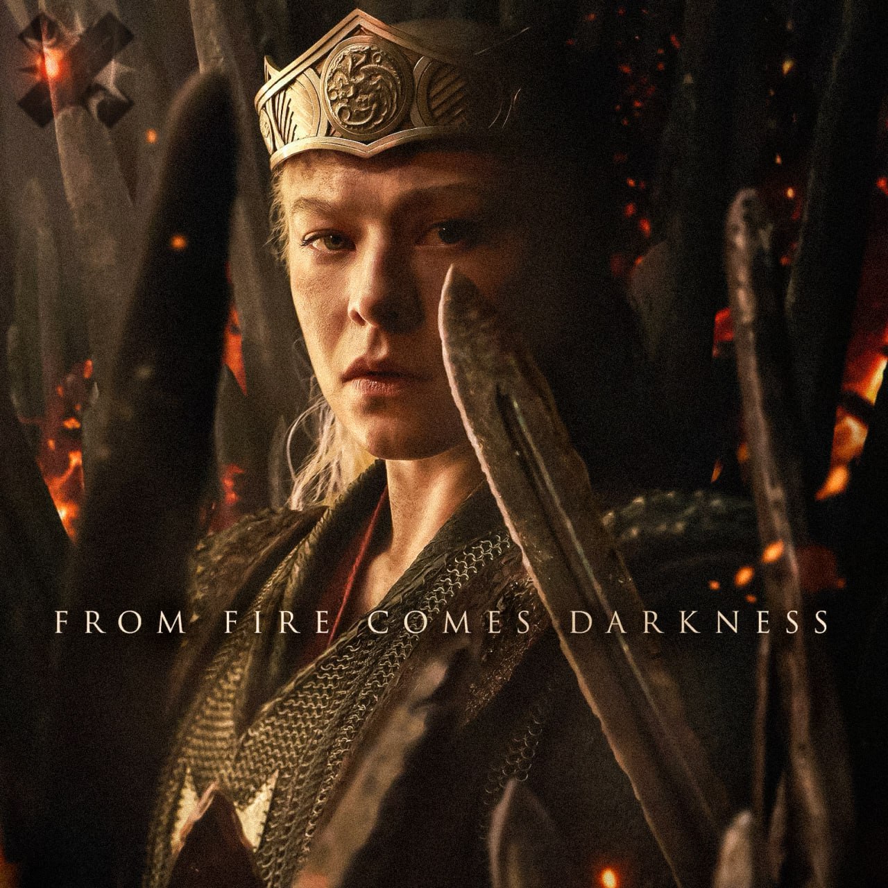 Третий сезон Дома дракона стартует в июне Компания HBO представила первый постер на нём изображена Рейнира Таргариен и фраза Из огня рождается тьма А дебютный тизер покажут завтра Ранее сериал о гражданской войне Таргариенов продлили ещё и на четвёртый сезон ждём драконов НМШ
