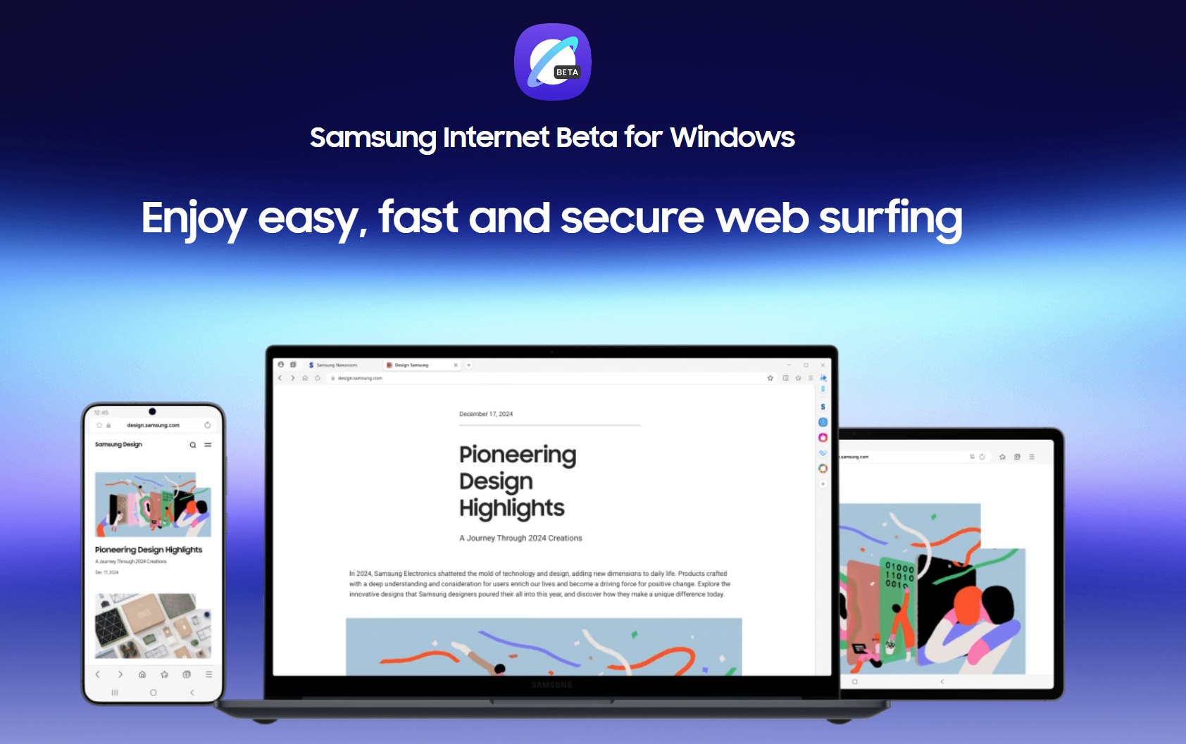 Браузер Samsung Internet для Windows теперь доступен в России Компания сняла ограничение на работу своего фирменного браузера так что теперь он доступен и в России со всеми функциями Galaxy AI включая анализ и перевод страниц В Samsung Internet встроен блокировщик рекламы и доступна синхронизация данных с мобильной версией под Android Браузер работает на Chromium и пока еще остается в бете так что могут быть проблемы в его работе Мой Компьютер