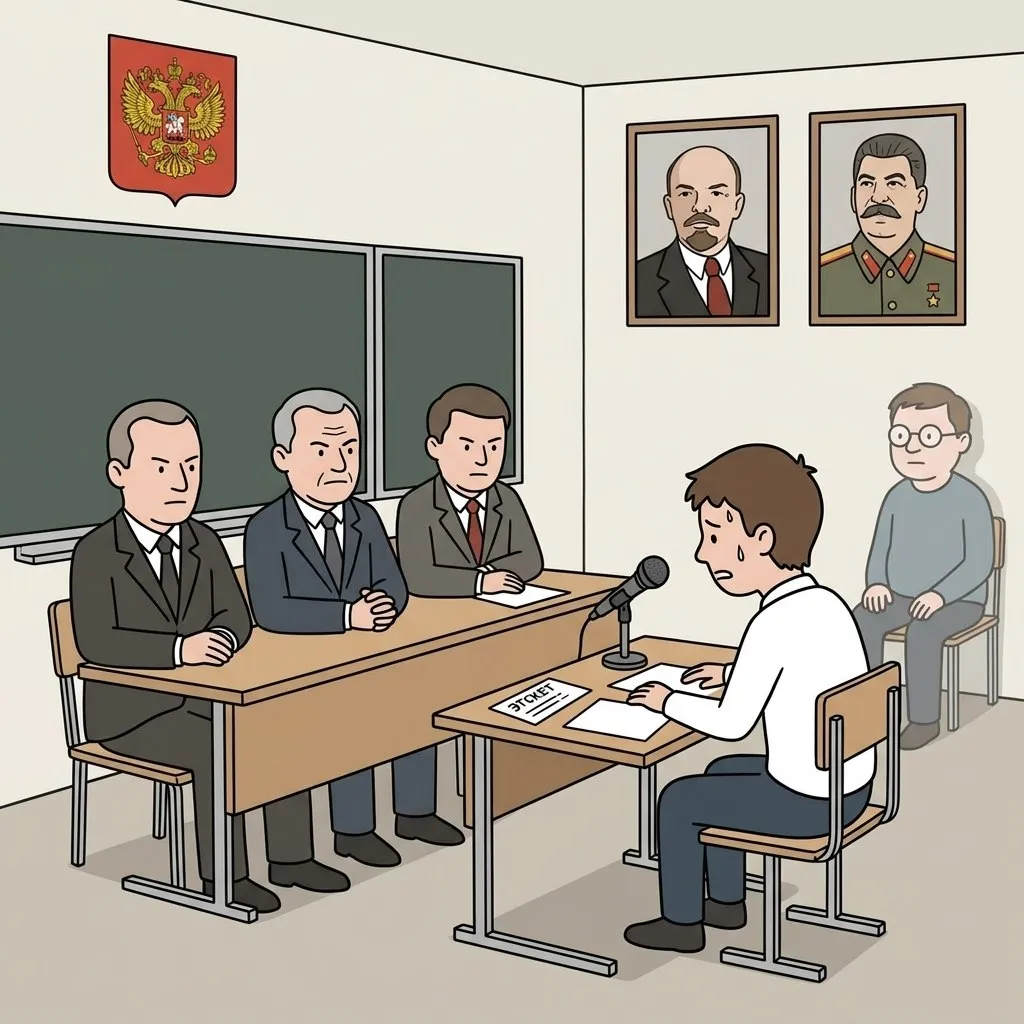 Устный экзамен по истории будут сдавать девятиклассники с 2028 года Рособрнадзор Ученики 9 х классов начнут сдавать обязательный устный экзамен по истории с 2028 года сообщил глава Рособрнадзора Анзор Музаев в ходе встречи с председателем правительства РФ Михаилом Мишустиным В 2028 году у нас появится третий обязательный экзамен устный по истории это важный предмет заявил Музаев Глава ведомства подчеркнул что введение третьего обязательного уставного экзамена обусловлено тем что история важный предмет Введение аттестации ещё обсудят с учителями учениками и экспертами пояснил Музаев Мы проведём апробацию общественное обсуждение и в 2028 году предмет История в устном формате будет проводиться Читайте меня в MAX   max ru bloodysx