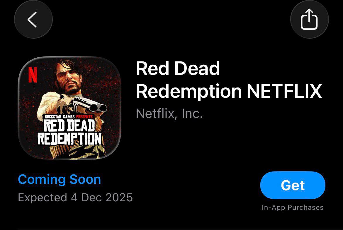 ШУТКА ВЕЧЕРА Red Dead Redemption получит мобильный порт на iOS и Android Выход запланирован на 4 декабря Про версии для Xbox Series X S PlayStation 5 и Nintendo Switch 2 ничего не слышно Игры и подписки PlayShopGame bot Xbox PlayStation Игры GPX Подписывайся