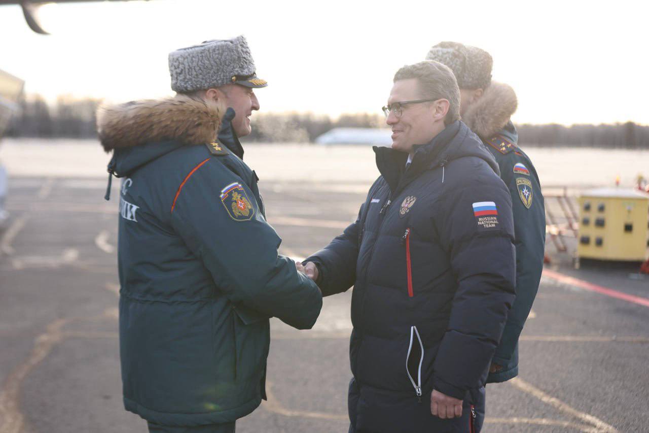 Глава МЧС России Александр Куренков приехал с рабочим визитом в Вологодскую область