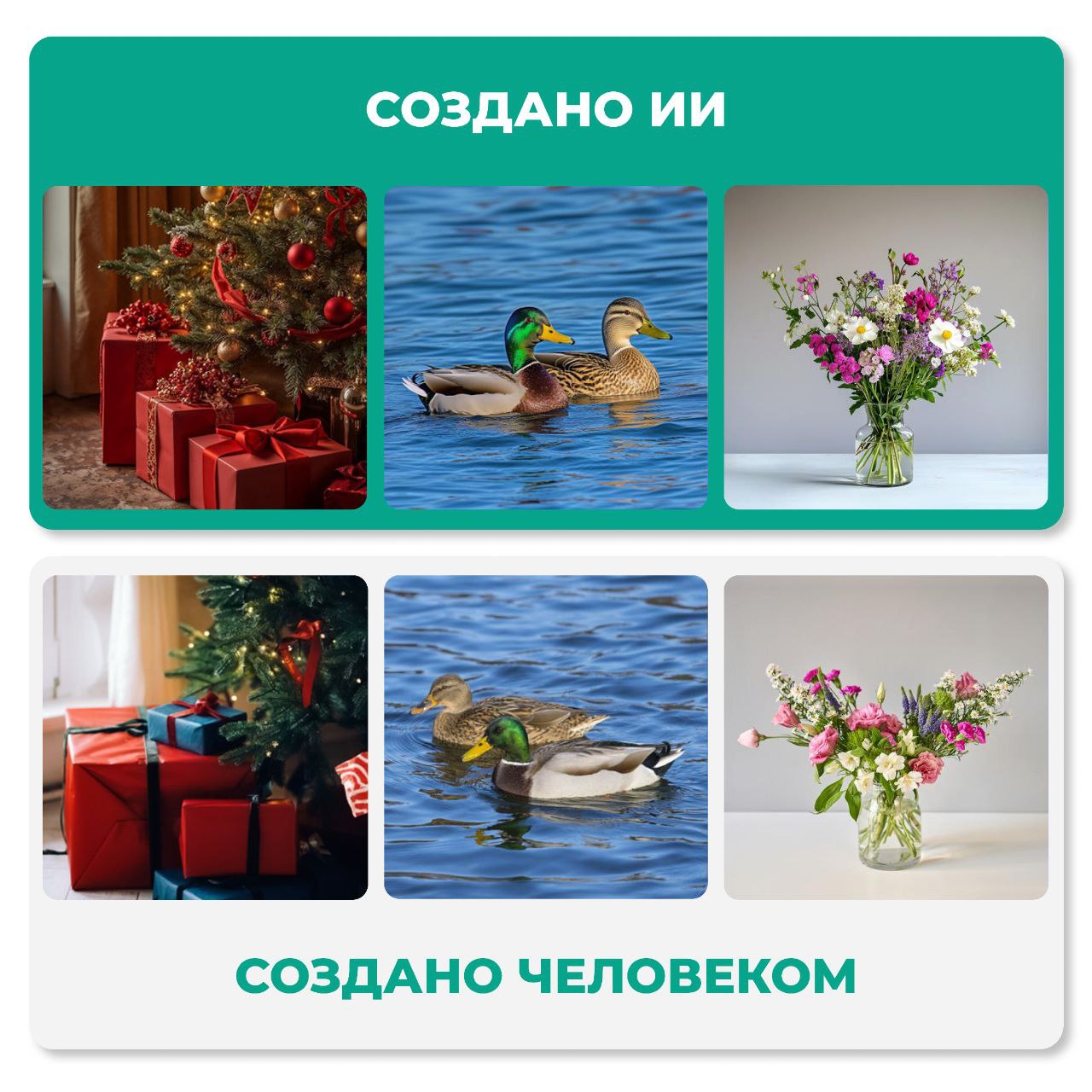 Искусственный интеллект массово заполняет интернет контентом а многим людям уже сложно отличить его работы от созданных человеком Генеративный ИИ активно внедрился как в бизнес процессы так и в повседневную жизнь пользователей Согласно данным АЦ ВЦИОМ 73 пользователей имеют опыт использования нейросетей Обычному человеку не всегда удается самостоятельно отличить реальный контент от сгенерированного В среднем только в шести из десяти тестируемых ситуаций люди смогли верно отличить контент созданный ИИ от человеческого Из двух тестируемых пар видео авторство обоих верно определили 59 респондентов ошибся в авторстве обоих каждый десятый Картинки распознаются лучше но абсолютно все изображения из теста верно идентифицировали только 4 респондентов Наиболее сложной задачей для распознавания оказался текст Авторство стихотворений верно определила только треть респондентов а 18 не смогли правильно идентифицировать ни одно произведение Все это выдвигает на первый план вопросы этики развития ИИ ответы на которые пока что серьёзно отстают от самой технологии Источник АЦ ВЦИОМ   Подписывайтесь на MAX АЦ ВЦИОМ АЦ ВЦИОМ опрос