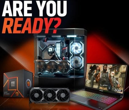 AMD представит видеокарты Radeon RX 9000, процессоры Ryzen 9 9000X3D и технологию FSR 4 на CES 2025  По сведениям портала Wccftech, на выставке CES 2025 компания AMD представит игровые видеокарты Radeon RX 9000, процессоры Ryzen 9000X3D и долгожданную технологию FSR 4. Последняя должна стать настоящей инновацией в области программного обеспечения.  Читать далее