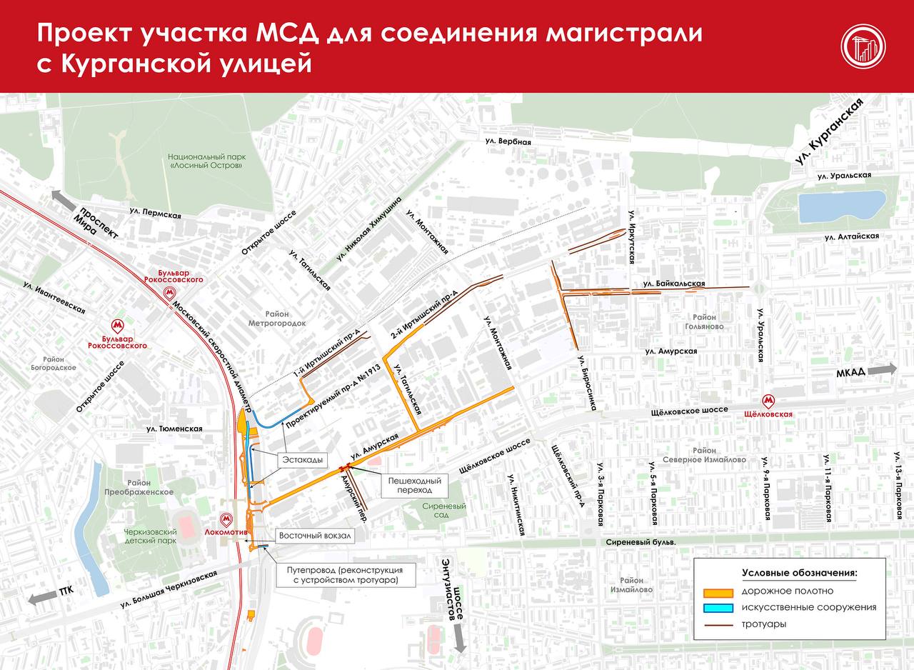 Московский скоростной диаметр соединят с Курганской улицей. Уже начались работы по проектированию, сообщил мэр Москвы Сергей Собянин. Фото: Официальный Telegram-канал мэра столицы Сергея Собянина / Москва