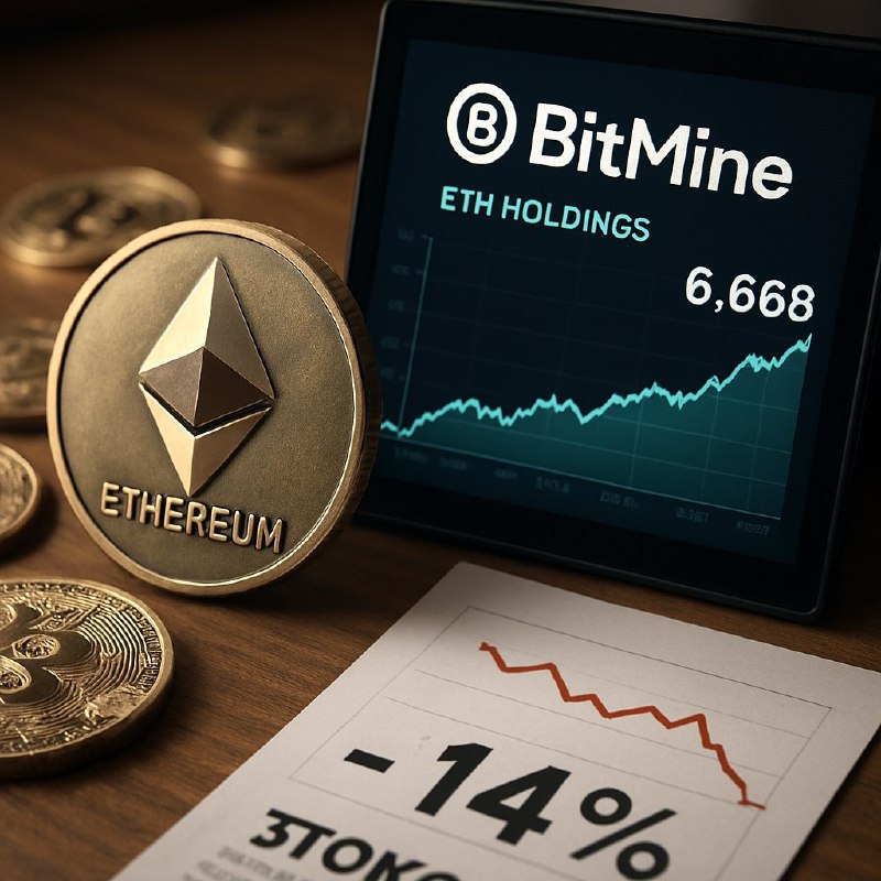 BitMine активно наращивает криптовалютные резервы BitMine Immersion Technologies BMNR под руководством Тома Ли приобрел дополнительную партию эфиров объемом 202 037 ETH доведя общие резервы до 3 03 млн ETH около 2 5 эмиссии Strategy MicroStrategy руководимая Майком Сейлором добавила 220 BTC стоимостью 27 2 млн увеличив общее количество 𝐵𝑇𝐶 до 640250 47 млрд Обе компании стремятся укрепить позиции на рынке используя период снижения цен