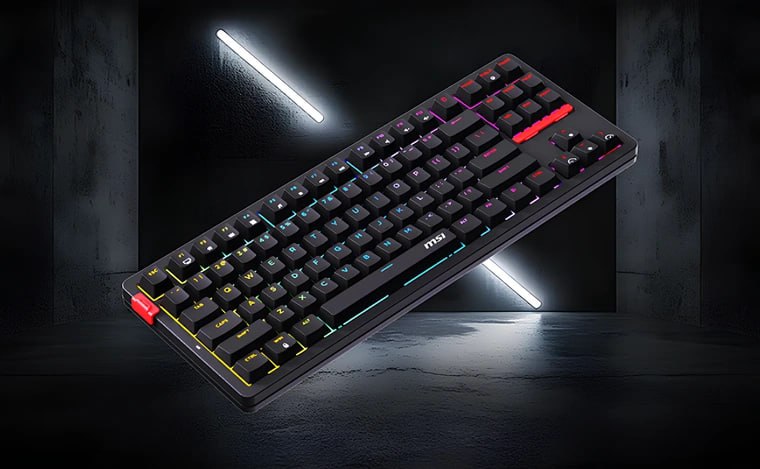 MSI представила механическую клавиатуру Forge GK300 TKL MSI выпустила Forge GK300 Wireless компактную механическую клавиатуру формата TKL 88 клавиш с тремя режимами подключения USB Bluetooth и 2 4 ГГц Особенности Два типа переключателей линейные красные 45 10 гс и тактильные синие 50 10 гс Ход срабатывания 1 8 1 9 мм полный ход 4 мм Многослойная звукопоглощающая конструкция поликарбонат ПЭТ пена и силикон Настраиваемая RGB подсветка с 16 эффектами Аккумулятор 3600 мА ч Компактная тихая и с запасом автономности то чего ждали гои MSI Заказать сборку ПК в InterPC Наши каналы Мsi Клaвиaтуры